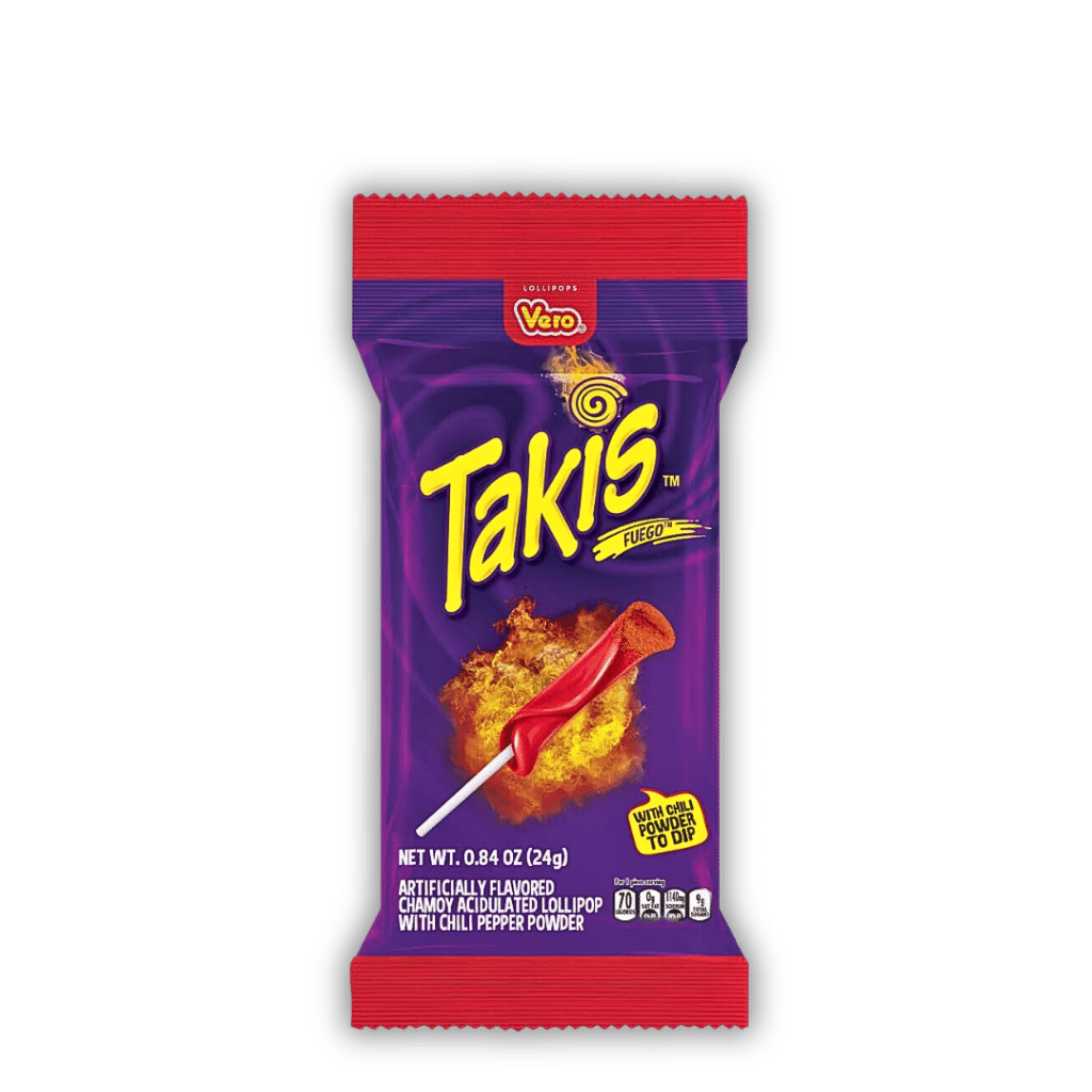 Takis Lollipop Fuego 24g – Candy Luv